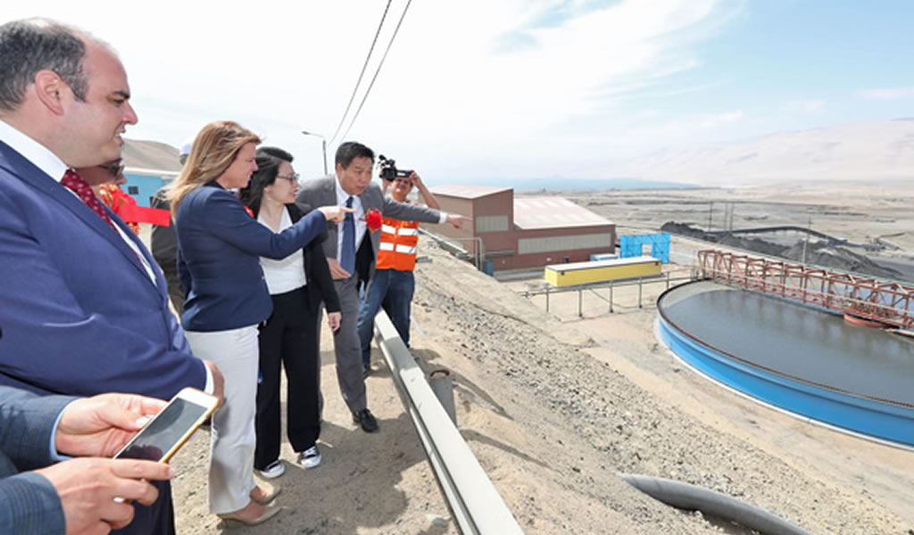 Ministra de Energía y Minas inauguró planta de US$ 230 millones de inversión