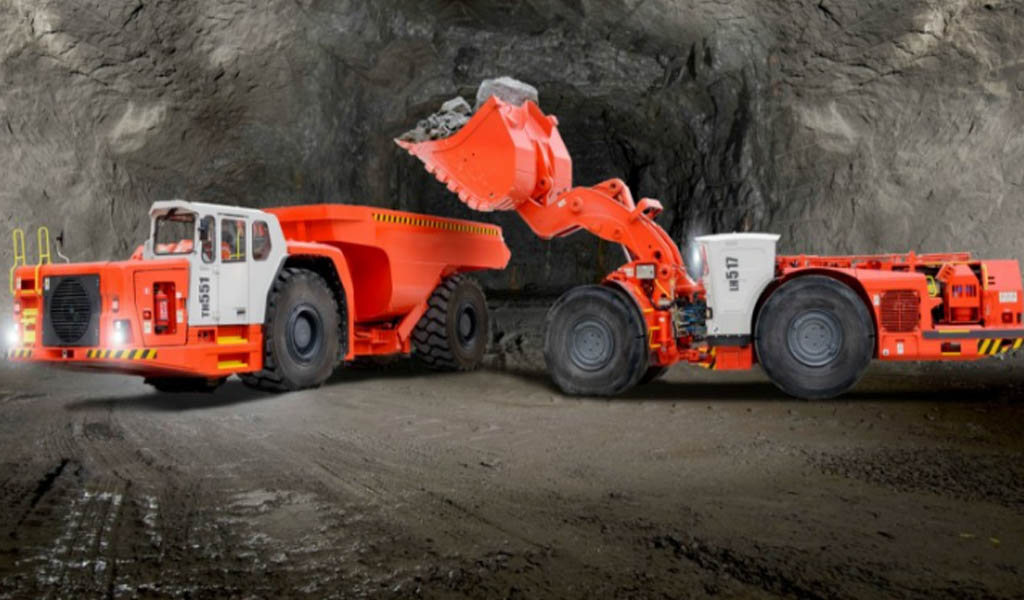 Sandvik elige las soluciones de motor Volvo Penta Stage V para cargadoras y camiones subterráneos