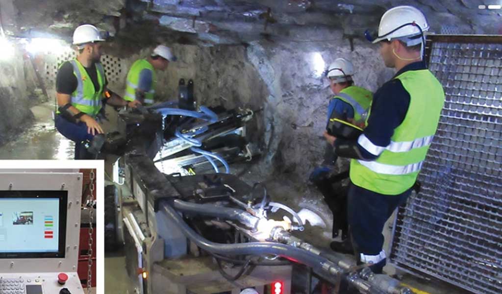 Minería mecanizada de bajo perfil