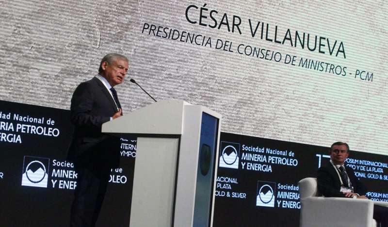 César Villanueva: Promovemos la inversión responsable en minería