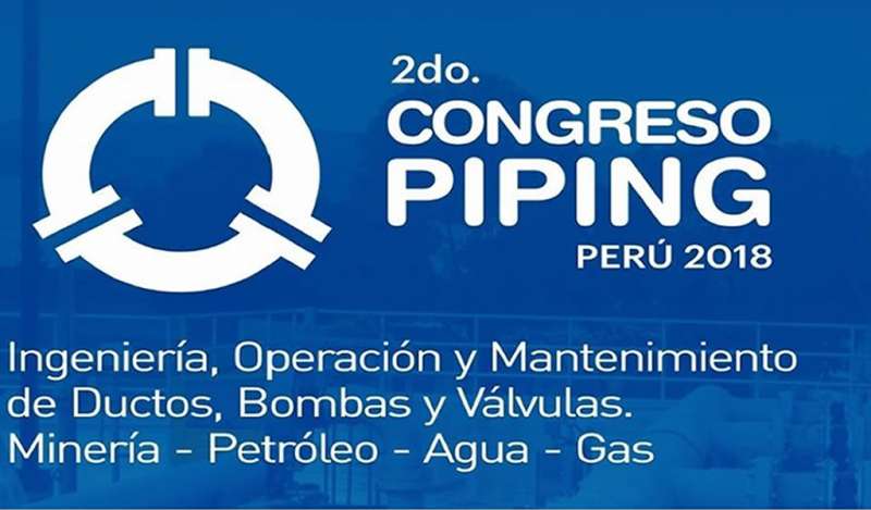 2do Congreso Piping para minería, petróleo, agua y gas
