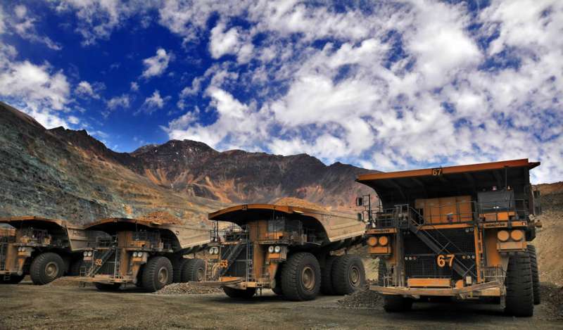 INEI: sector minería cayó 5,18% en julio ante menor producción de cobre