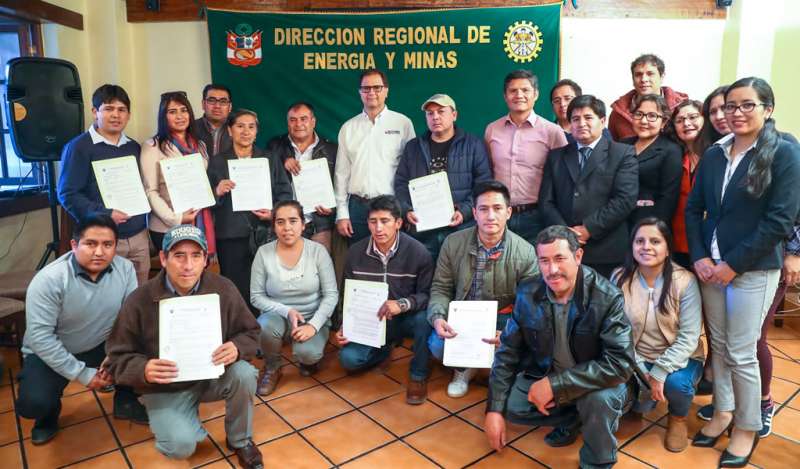 MEM inicia proceso histórico de formalización minera en Cajamarca