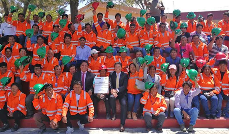 Se eleva a 845 los mineros formalizados en lo que va del año en Arequipa