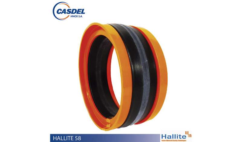 CASDEL - Sello Hidráulico HALLITE 58