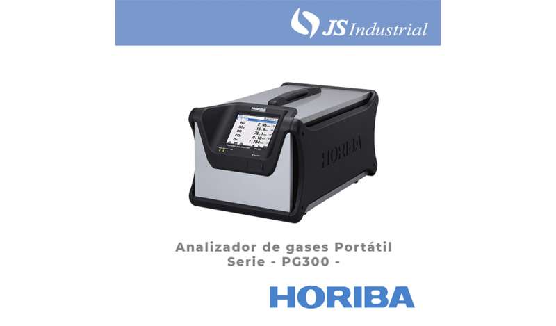 JS INDUSTRIAL - Analizador de gases portátil – Serie PG300