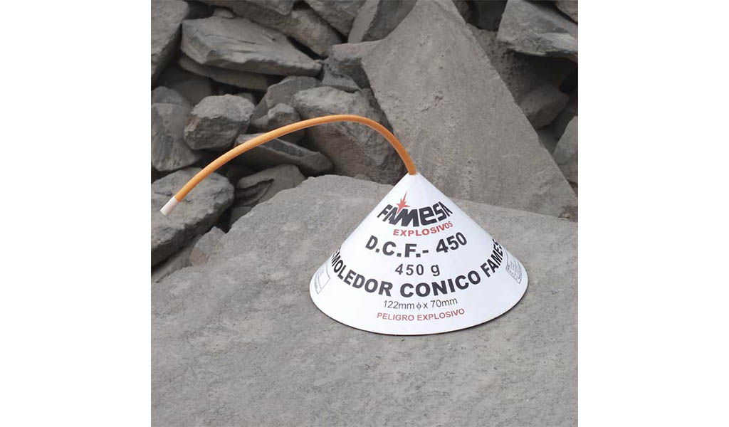 FAMESA EXPLOSIVOS - DEMOLEDOR CÓNICO