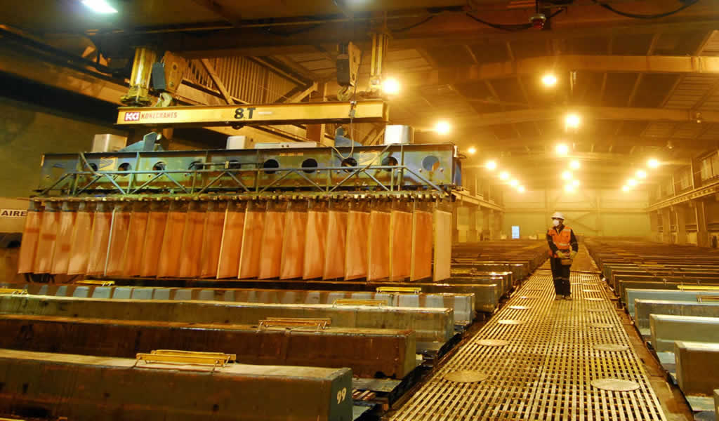 El cobre representó el 29% de las exportaciones entre enero y julio 2019
