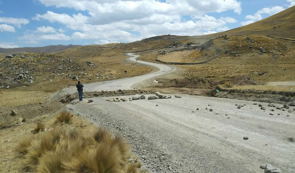 Las Bambas: declaran en estado de emergencia tramos del corredor minero en Cusco