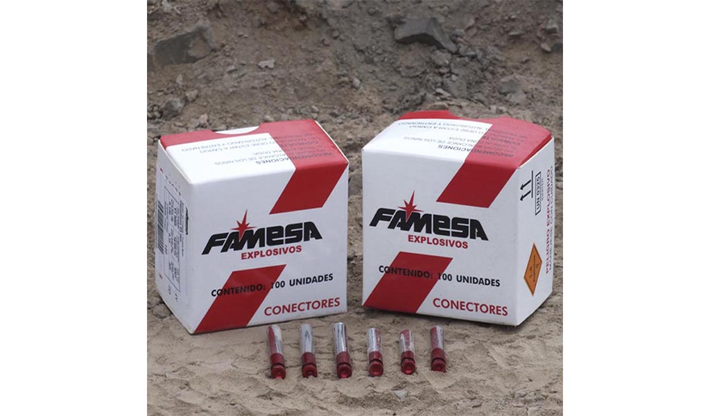 FAMESA EXPLOSIVOS - CONECTOR PARA MECHA RÁPID