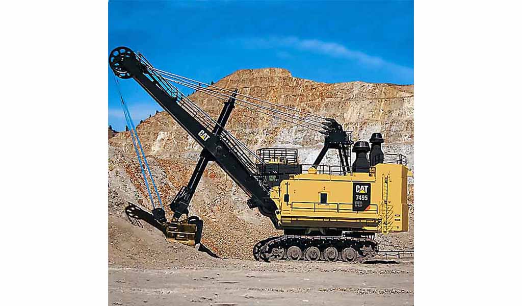 CATERPILLAR - 7495HD Pala Eléctrica de Cable Caterpillar