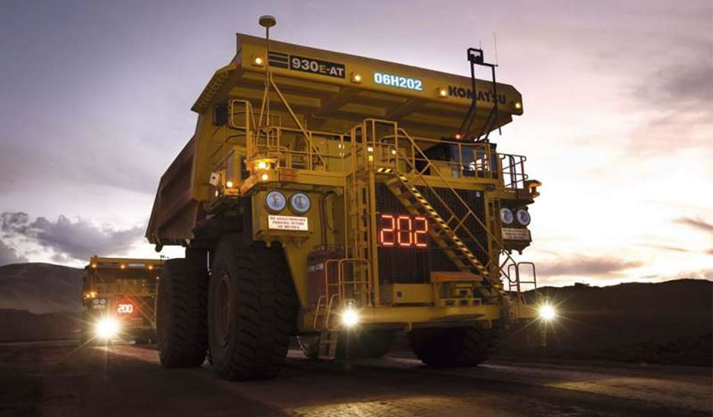 Komatsu desplegará 37 camiones autónomos en la mina Carajás de Vale