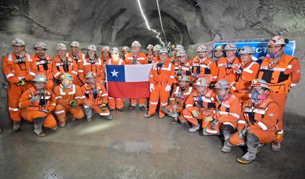 Chile: Proyecto Recursos Norte de El Teniente inicia oficialmente su etapa productiva