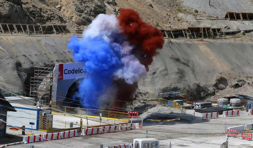 Chile: construyen nuevo túnel que será el principal acceso a la mina subterránea en El Teniente