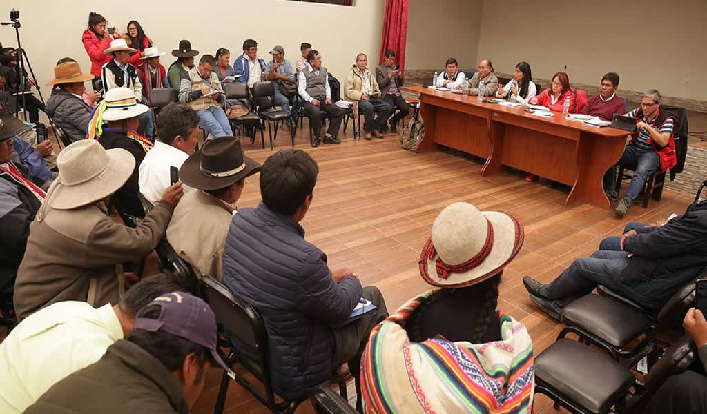 Cusco: Ejecutivo establece diálogo con pobladores sobre la MEIA de Coroccohuayco