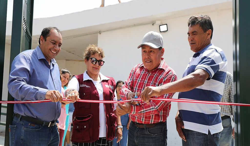 Zafranal entrega clinica temporal para Huancarqui