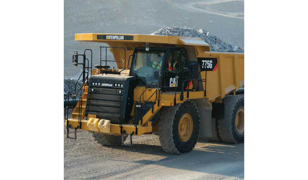 CATERPILLAR - 775G Camión para Cantera Caterpillar