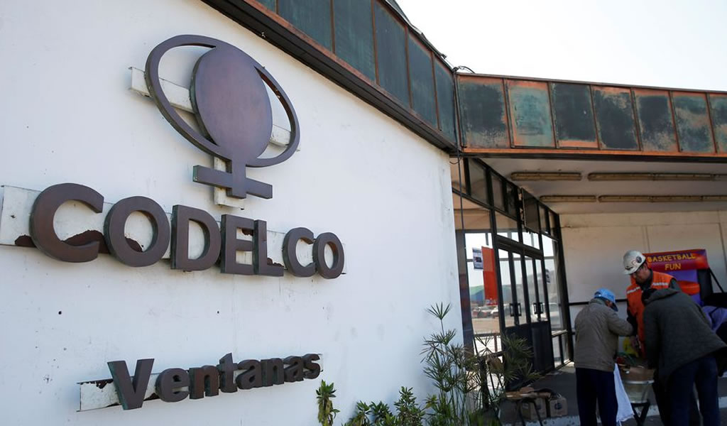 Chilena Codelco dice mantener producción y ventas según lo programado