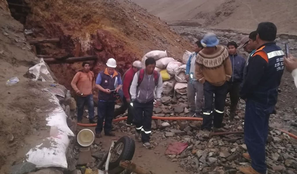 Mineros piden prueba molecular por Covid-19 antes de subir a la mina y cuando bajen de ella