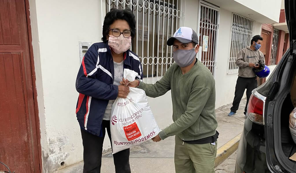 Southern Perú realiza donativo de más de mil canastas a familias vulnerables de Islay