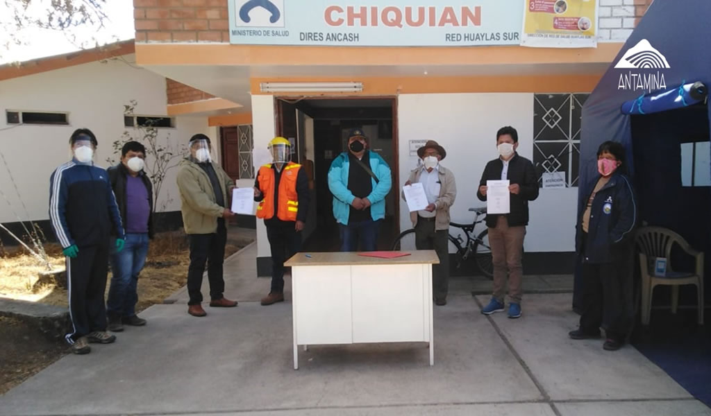 Antamina inicia los estudios para la próxima construcción del Centro de Salud de Chiquián