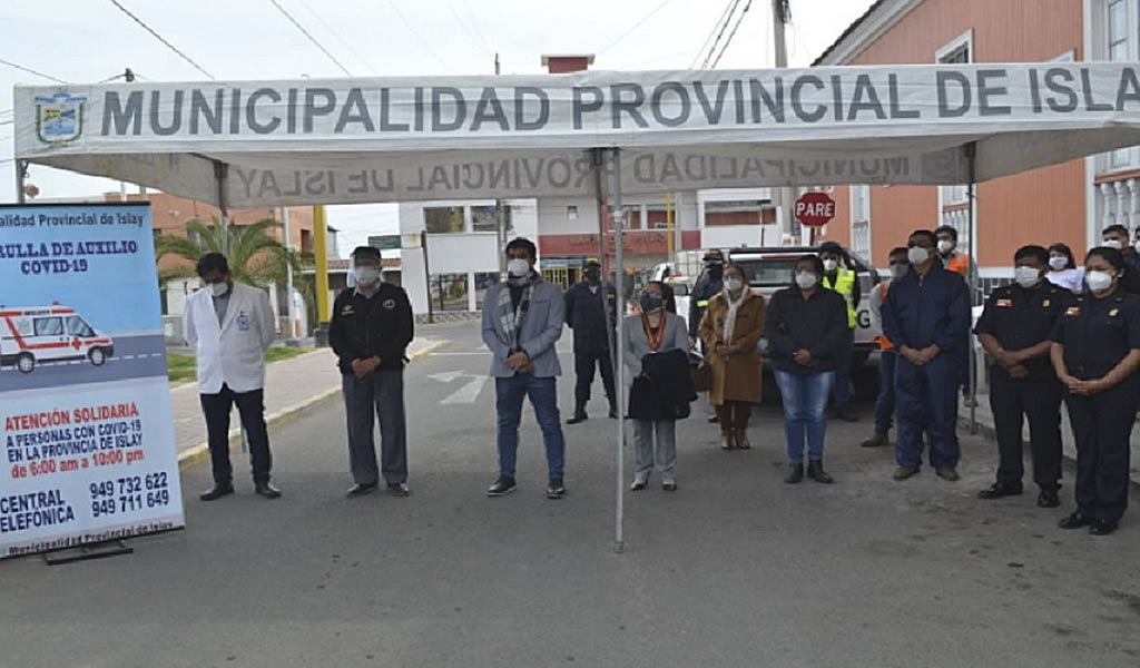 Arequipa: Southern Perú proporcionó dos módulos hospitalarios en Mollendo para ampliar atención