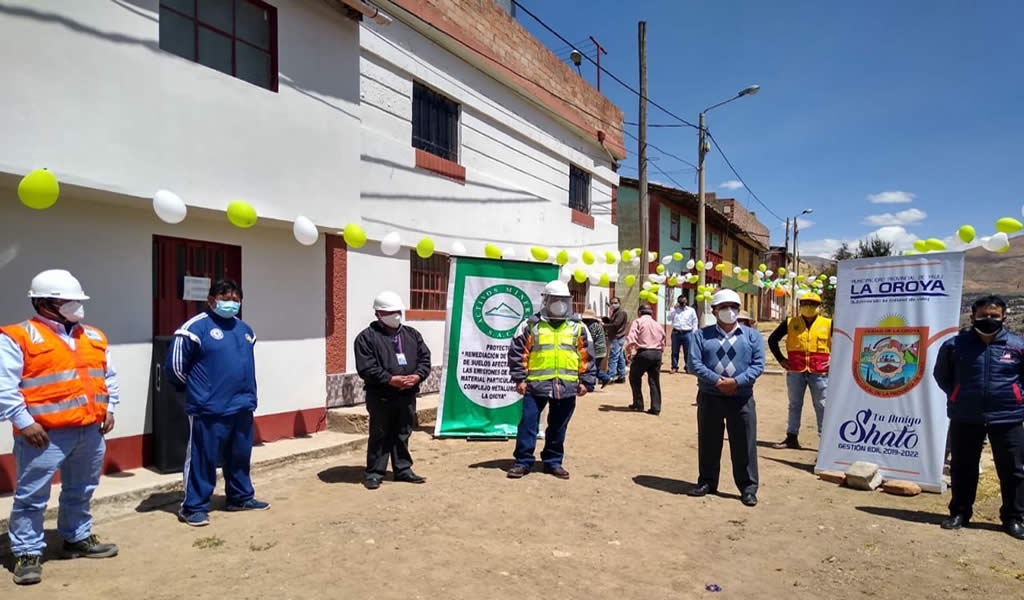 Activos Mineros inicia proyecto de Remediación de Suelos en Asociación Provivienda Túpac Amaru – La Oroya