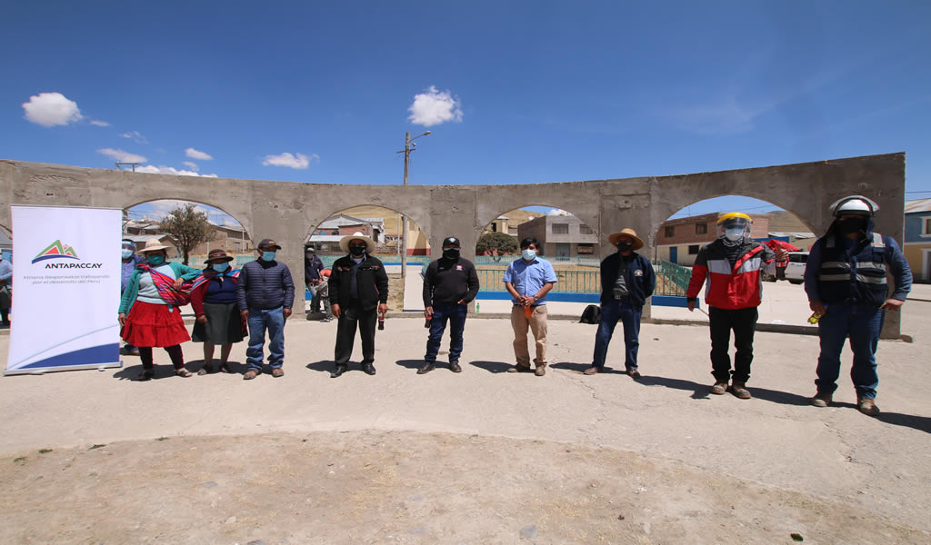 Cusco: Antapaccay realizará proyecto de agua y saneamiento para centro poblado en Espinar