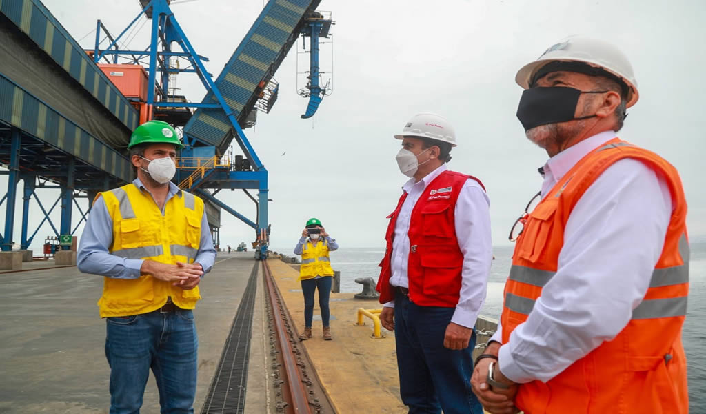 Obras en puerto de Matarani permitirán transportar 600 mil toneladas de minerales anuales