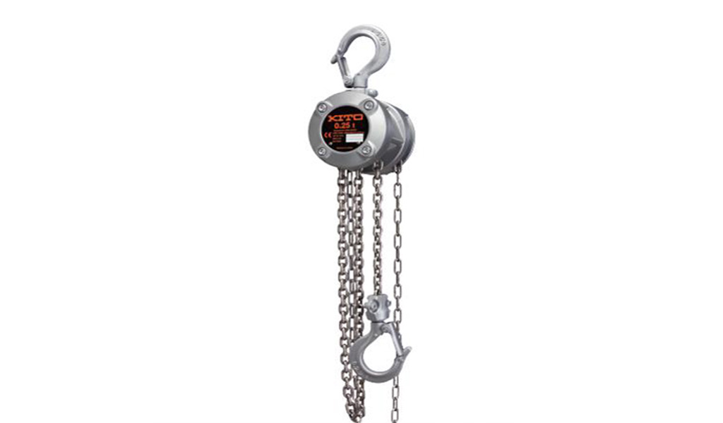 SULLAIR DEL PACÍFICO - Mini TECLE KITO a cadena Modelo CX DE 0.25 Toneladas