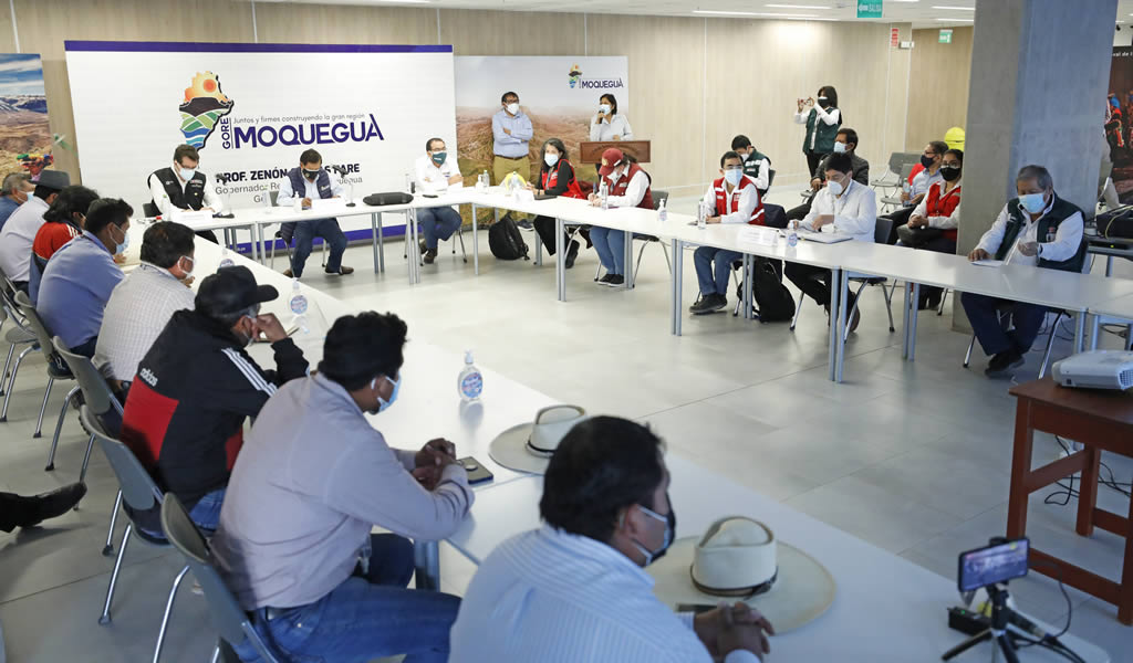 Moquegua: Minem enviará equipo técnico para identificar las obras de remediación urgentes en el río Coralaque