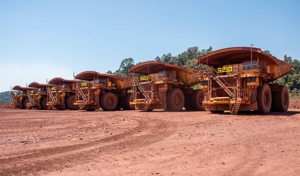 Vale despliega seis camiones de transporte autónomo en complejo brasileño de mineral de hierro