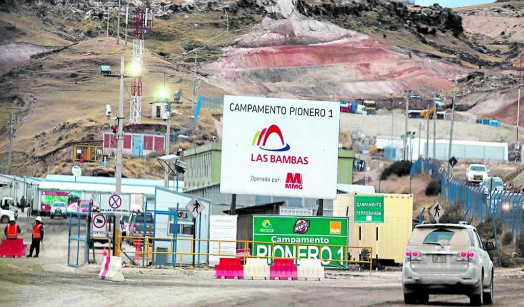 Comerciantes de Chalhuahuacho buscarán que el Gobierno los indemnice si Las Bambas detiene producción