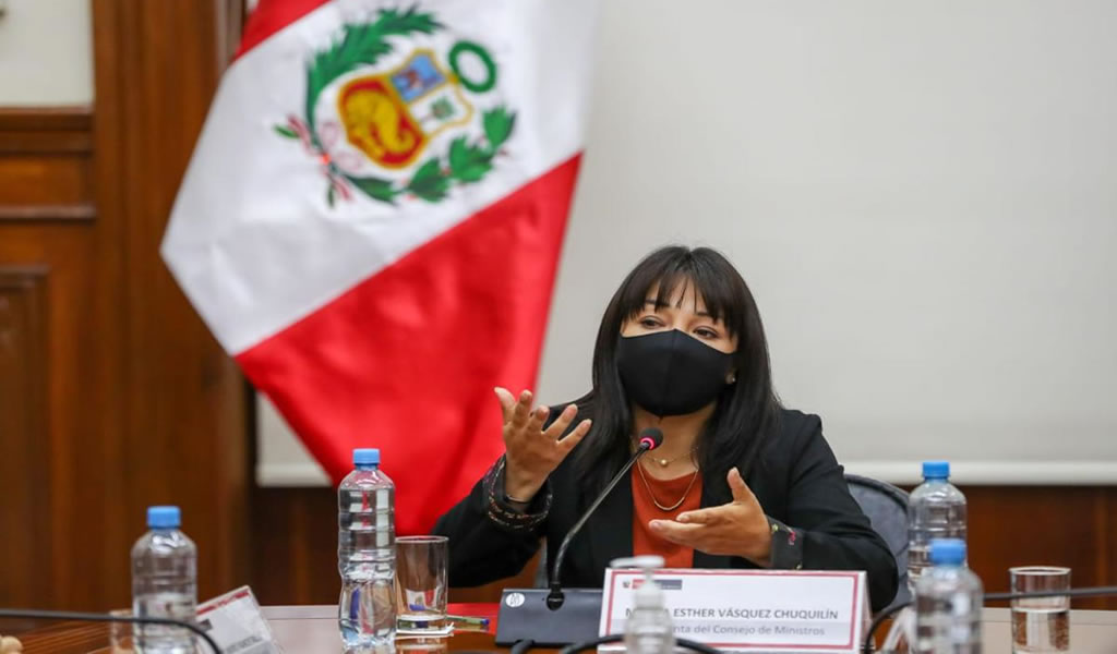 Mirtha Vásquez a favor de modificar la ley del canon y las regalías mineras