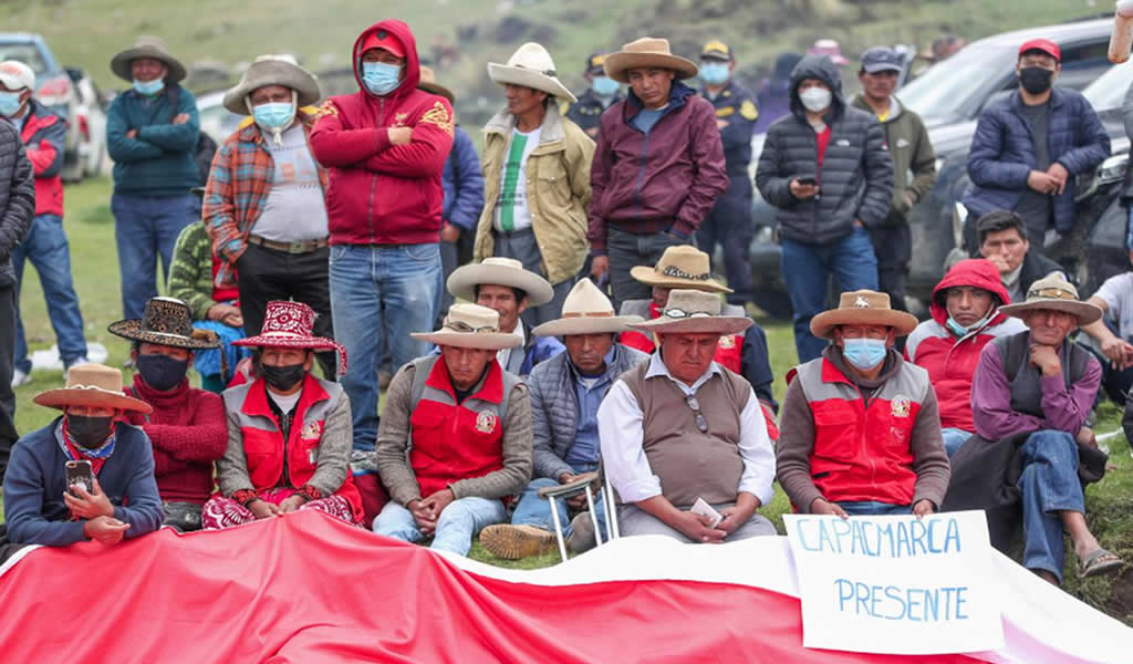 Las Bambas: comunidades en Cusco exigen reunión con presidente Castillo
