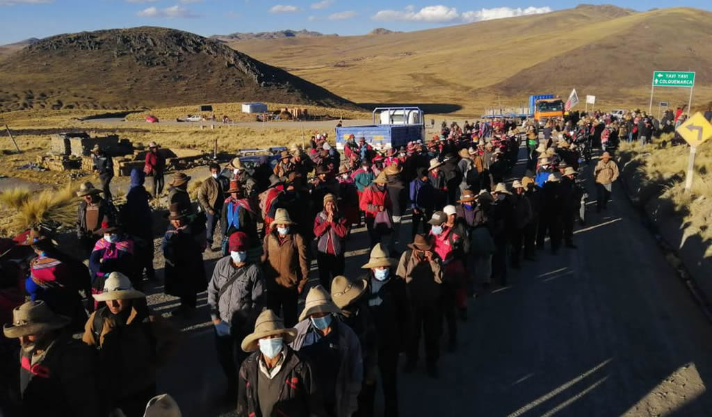 Las Bambas: comunidades de Cusco y Apurímac esperan presencia del Gobierno este 14 de enero