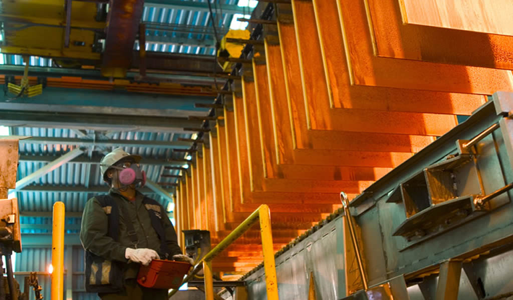 Producción de cobre crecerá 12.7% este año, según estimó el BBVA Research