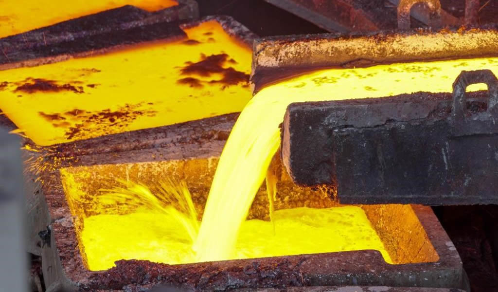 Fundición mundial de cobre cayó durante el segundo mes de 2022