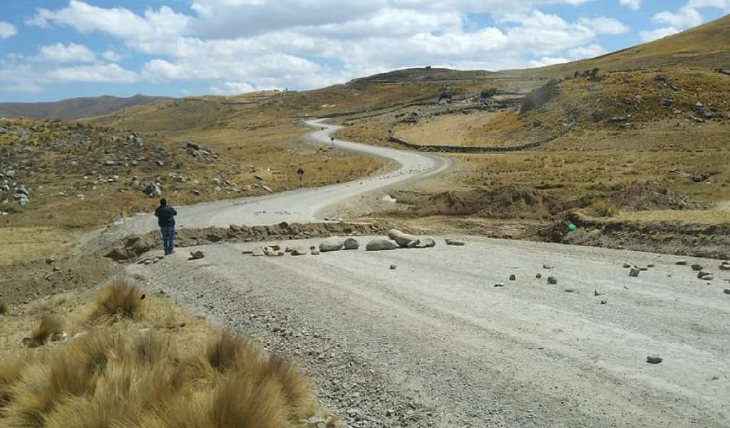 Cusco: pobladores de Espinar realizarían nuevas protestas en el Corredor Minero del Sur