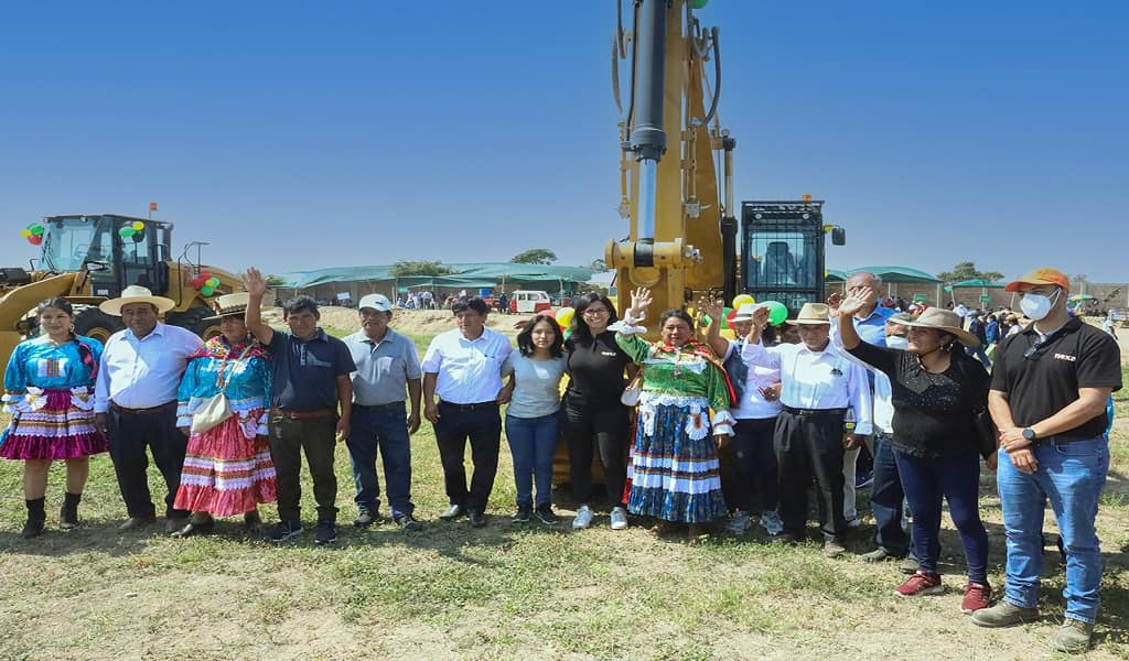 Comunidad de Chavín obtiene maquinaria y equipos para fortalecer actividad agrícola y ganadera de la zona