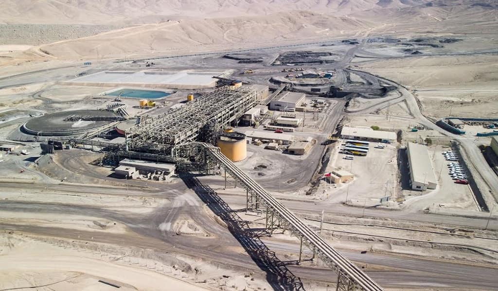 Chile: planta minera recupera hierro de relaves frescos