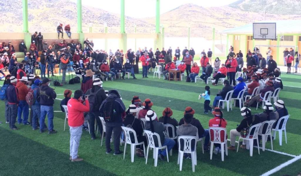 Las Bambas: Se reiniciarán actividades tras un consenso entre las comunidades opositoras y la empresa minera