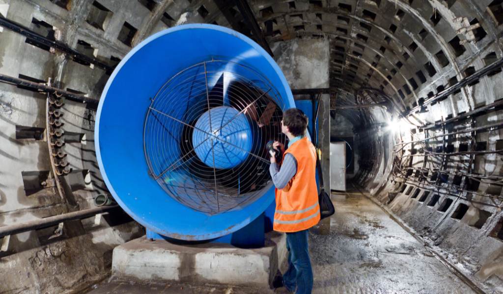 Innovación IoT: optimización en sistemas de ventilación de túneles para la industria minera