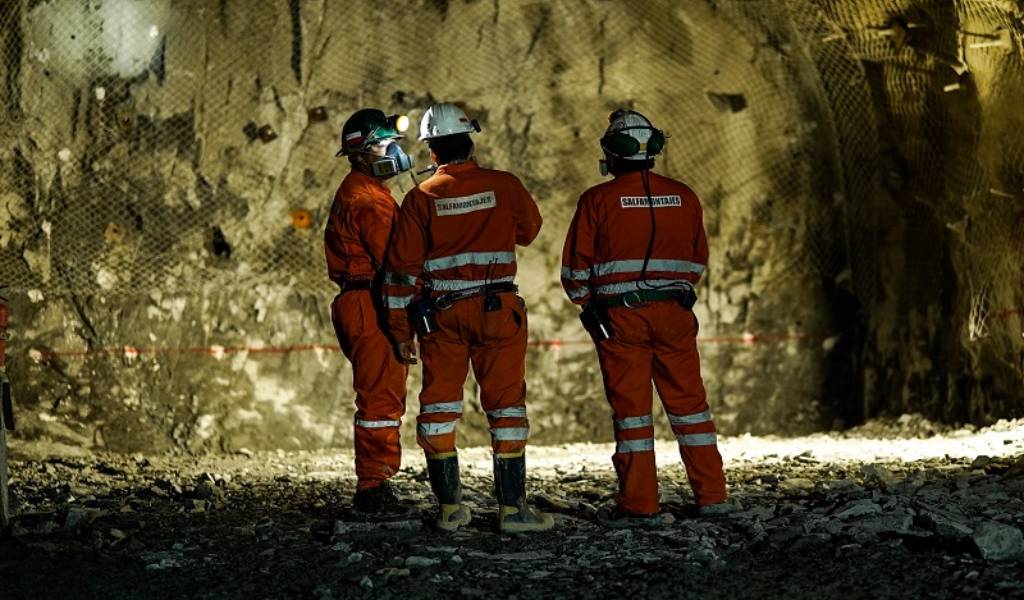 Se reduce la frecuencia de accidentes laborales en minería por caída de rocas o liberación de gases