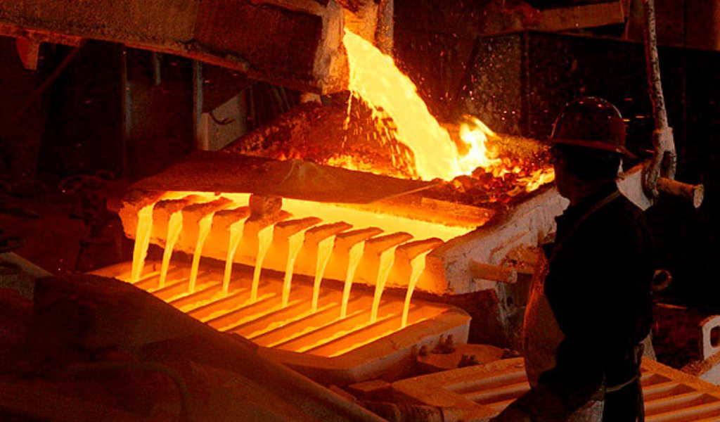 Producción de cobre aumento 21,8% en junio del presente año