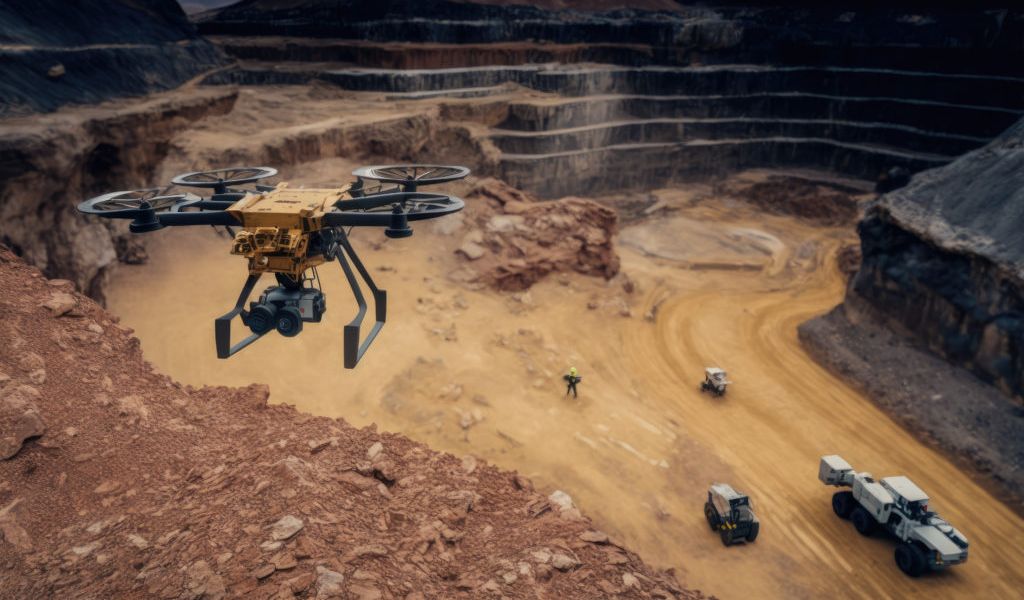 Drones: cómo mejoran la seguridad y optimizan las operaciones mineras