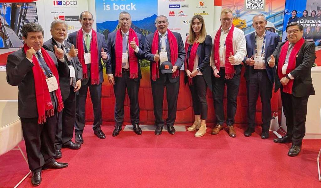 Perú presentó al mundo su riqueza minera en cumbre minera IMARC 2023