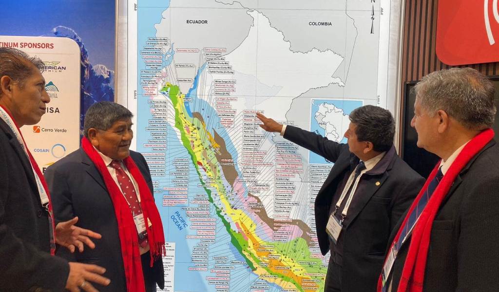 PDAC 2024: Perú presenta mapas de prospectividad mineral empleando inteligencia artificial