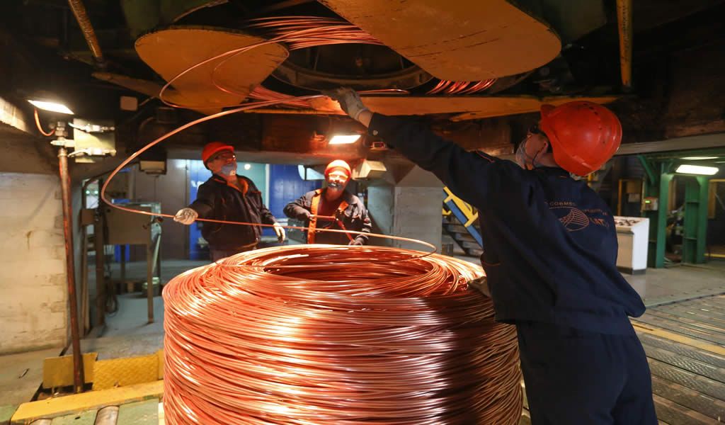 Perú prevé superar récord de producción de cobre este año