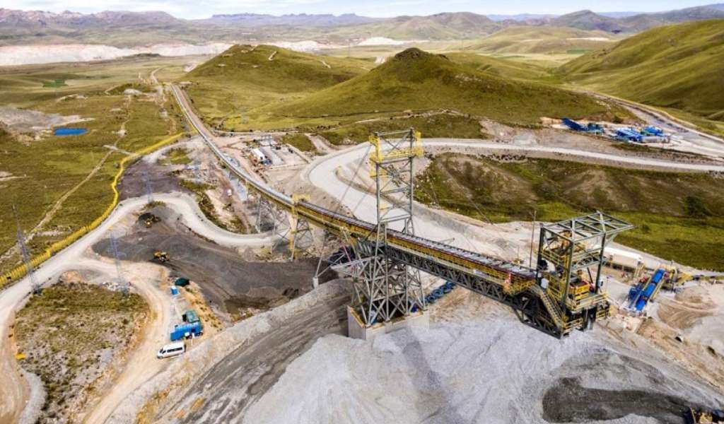 Inversión minera en Perú creció 22.4 % en primer bimestre del 2024